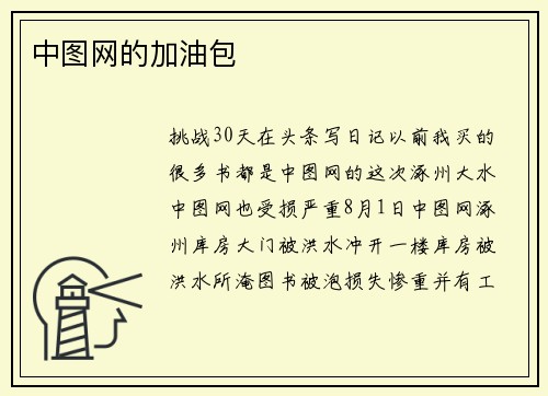 中图网的加油包
